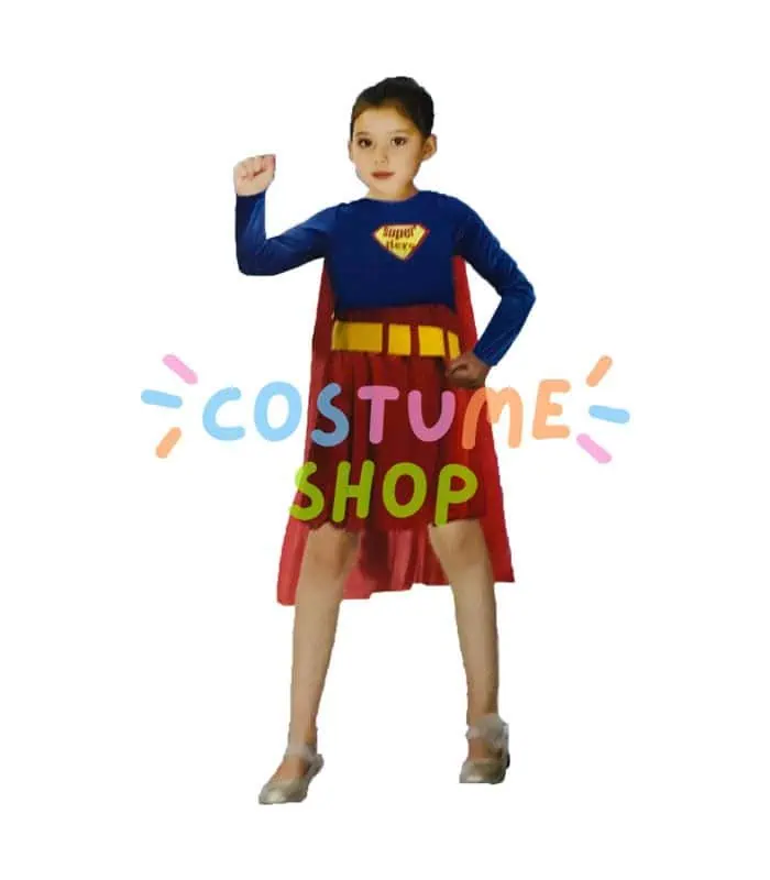 Super Girl kids Costume